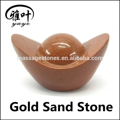 Natural Gems Stone Ingots/Gold Ingots Carvings/Stone Carved Ingots