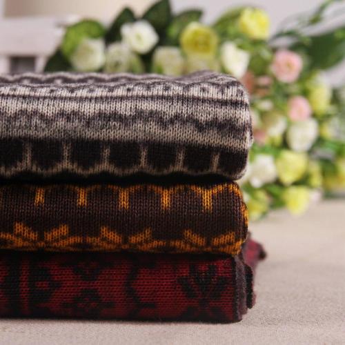 HACCI-fleece med en sida borstat stickat tyg