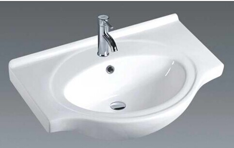 Bathroom Ceramic Vanity Basin Cabinet Basin (A60)