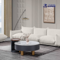 Weißes Stoffsofa für modernes Wohnzimmer