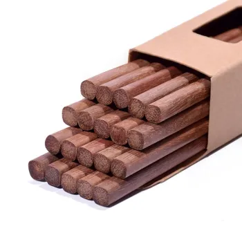 Healthy natural wooden chopsticks