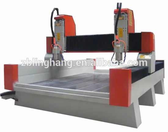 Multi head stone engraving machine/Stone CNC ROUTER with 4.5kw spindle