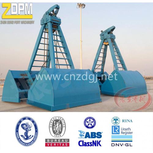Electric Motor leak proof Grab Bucket Using for Crane