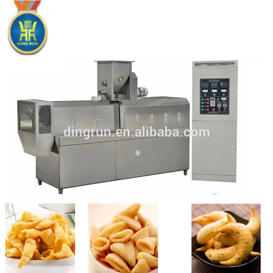Cheap price Crispy Chips/Sala/Bugles snack food making machinery