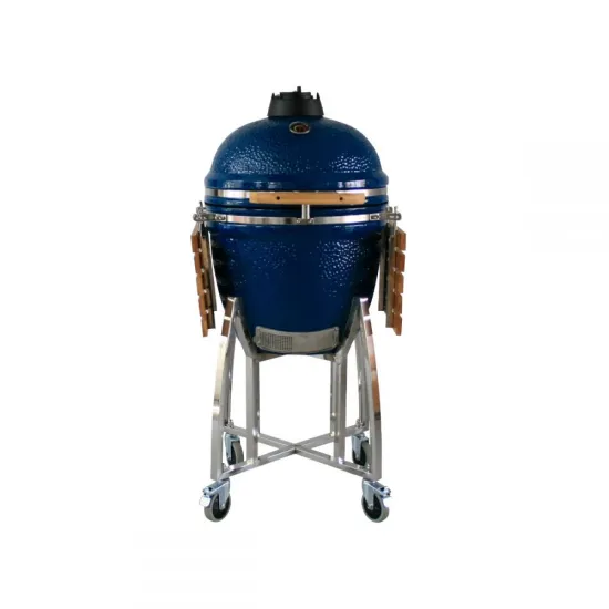 Auplex 21" Kamado BBQ Grill - Green Ceramic Garden Charcoal Oven