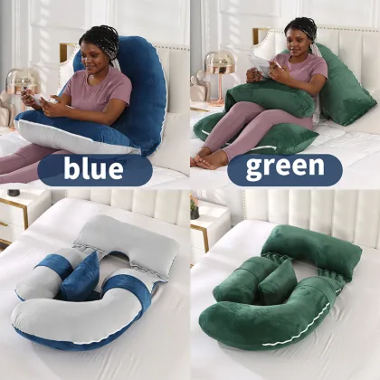 Adjustable Full Body Pillow for Pregnant Women