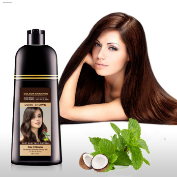 Quickly color hair dye shampoo in 15 minutes