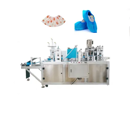 Automatic Non Woven Shoe Cover Making Machine for Clarks Shoes