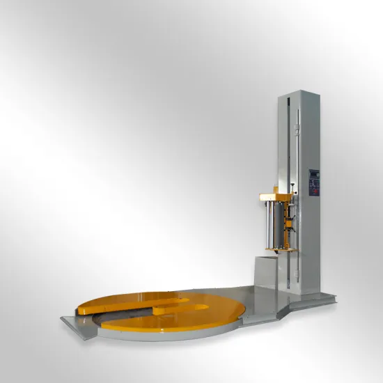 M type turntable Fully automatic pallet wrapping machine