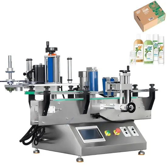 Automatic Tabletop Round Square Water Bottle Sticker Labeling Machine - Easy to Operate
