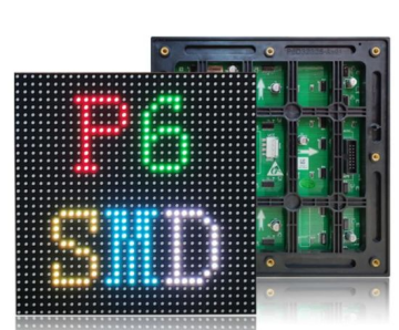 مميزة في الهواء الطلق مقاوم للماء P6 LED وحدة شاشة عرض الجدار