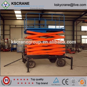High Performance 10m Mobile Hydraulic Lifting Platform