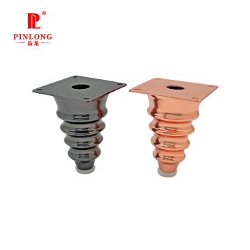 High-Quality Metal Golden Furniture Feet for TV Stand and Side Table