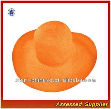 Wholesale floppy straw hat/panama Straw Floppy Hat