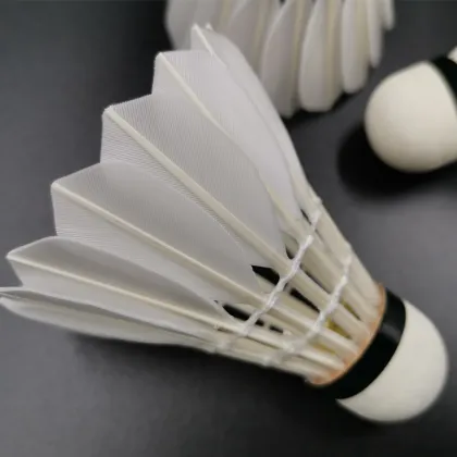 First Grade Wool Badminton Goose Feather Shuttlecocks