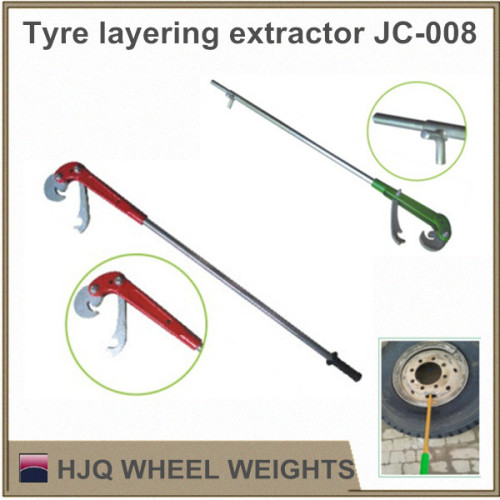 Tyre layering extractor