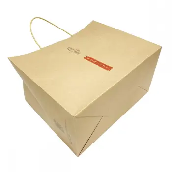 Kraft paper tea portable paper bag