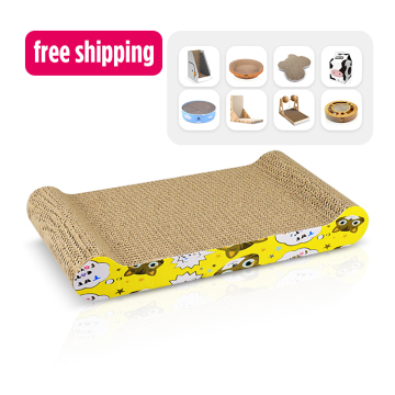 OEM Cat Paw L Shape Reversible Cat Scratcher with Catnip