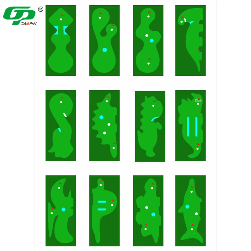 Customized golf course design drawing