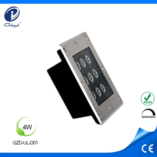 4W outdoor recessed IP65 inground landscape light