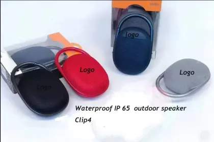 Portable Waterproof Bluetooth Fabric Speaker for JBL Clip4 with Hook