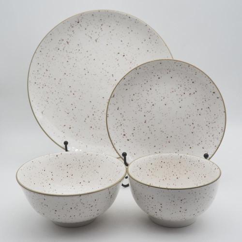 Venta caliente nueva cena de porcelana, juego de cena de porcelana fina china, set de cena de cerámica de estilo italiano
