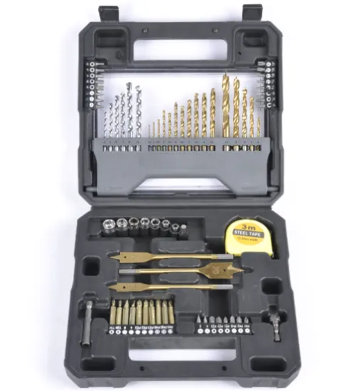 High-speed steel drill sets for home and industry