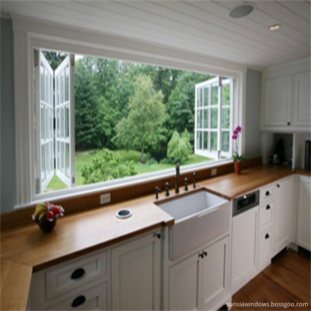 Aluminum Bi Fold Window 