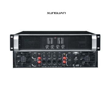 D8200/D8400/D8600 4 kanaal 2U Power -versterker - 250W/400W/600W Hoogwaardig aluminium paneel