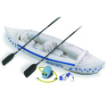 Kayak gonfiabile di pesca di plastica della zattera gonfiabile all'aperto