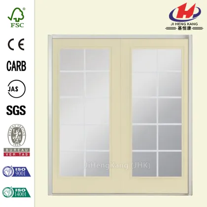 Willow Wood Inswing 10-Lite Fiberglass Patio Door
