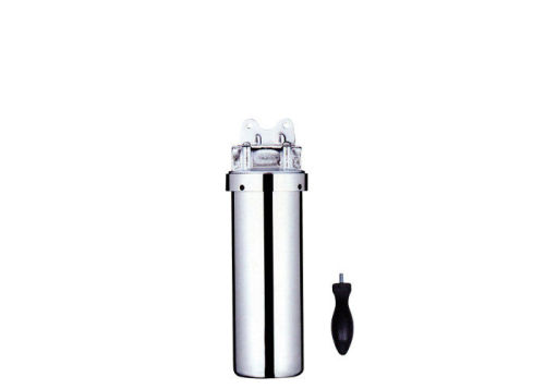 Water Filter Housing , Whole Stainless Steel High Pressure Resistance