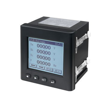 96x96 Multifunctionele meter met RS485-interface: uitgebreide digitale energiemeting voor driefasige systemen