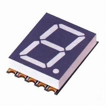 Long Life Span Energy-efficient LED Display, Made of White Segment and Gray Surface