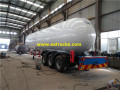 60000 Lít Tri-axle Propane Gas Trailer Xe tăng