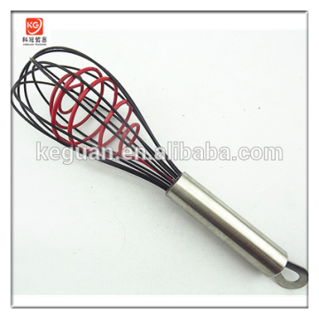 WP-035 plastic handle stainless steel cake beater