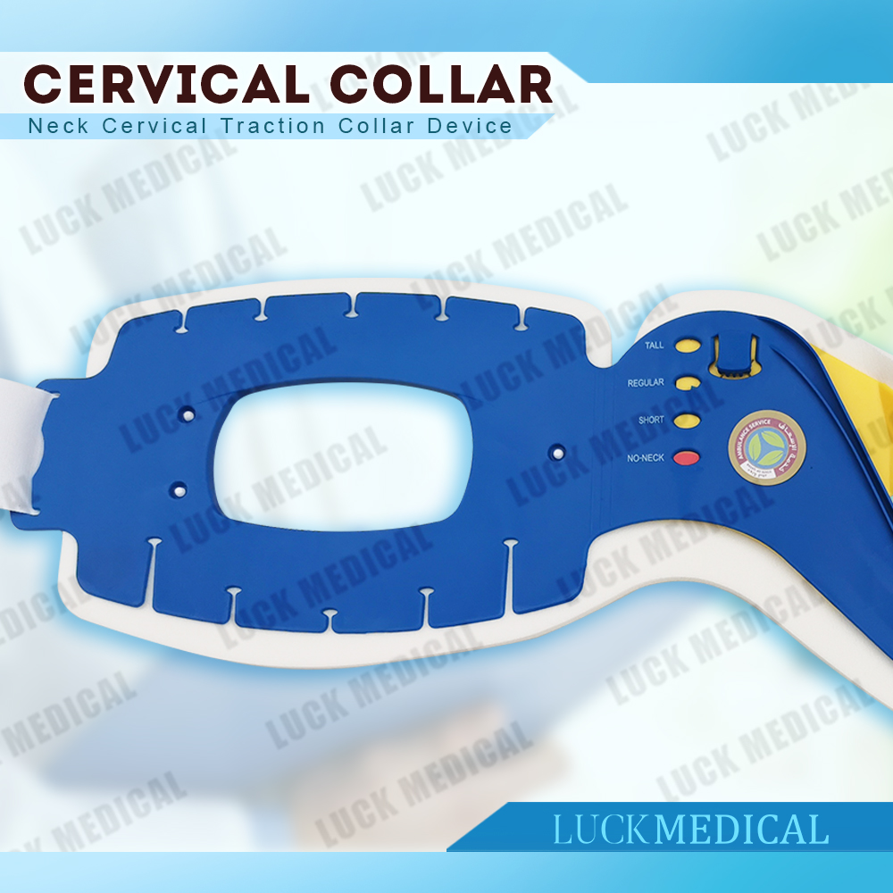 Colar cervical de emergência de 1 peça