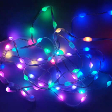 DMX 512 Digital LED Christmas Lights for Programmed Indoor and Outdoor Decorations