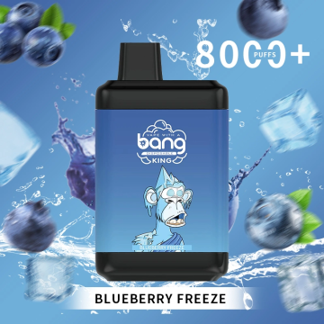 Sabor de frutas de fluxo de ar liso 8000 bang bang rei