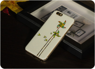Childhood reminiscence windmill digital color printing Hard PC phone cases for iphone6 iphone6 plus