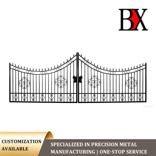 Классические кованые ворота BX‑9M036