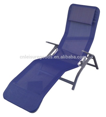 Metal beach lounger cheap textoline sun lounger