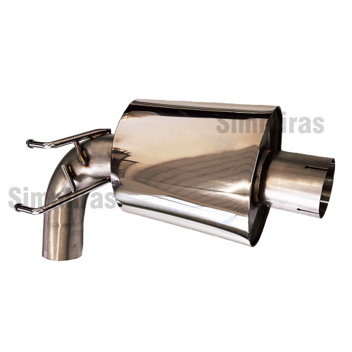 Edelstahl 3 -Zoll -Auspuffkatze zurück für 2019–2025 Mazda 3 2,0 l 2,5 l 2,5T Mid Pipe 4WD