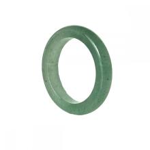 Green Aventurine 6T Stone Band Rings for Women Men Healing Chakra Stackable Ring Balance Energy