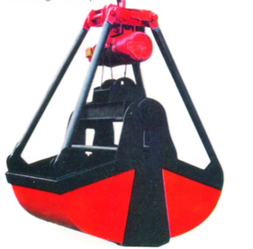 5 CBM Mechanical Line Grapple Clamshell Grab for Crane