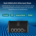 Perisian penghala 4 lan fanless mini pc