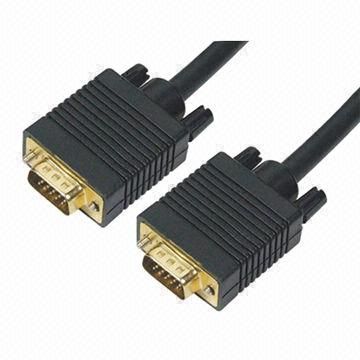 DVI cable with 24k gold-plated 28AWG wire gauge