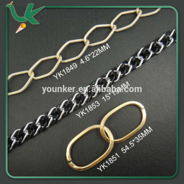 Gold Colour Big Size Open Link Jewelry Chain