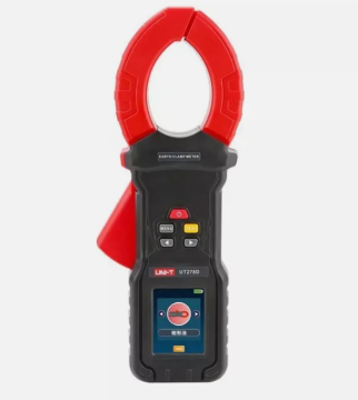 UNI-T Ground Pile Clamp Ammeter Tester for 3-wire or 4-wire Large Screen Resistance and Current Measurement