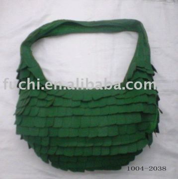 leaves handbag